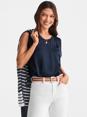 CABI  NAVY COMPLETE TOP SIZE M